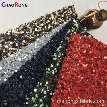 Pembuat Fabrik Kain Beludru Kain Sequin Spandex